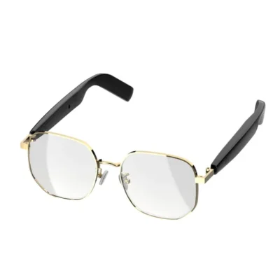 Ochelari inteligenți AX08 – Eleganță metalică, sunet HIFI și control tactil avansat