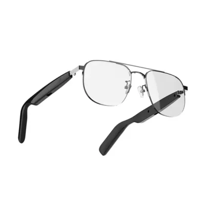 Ochelari inteligenți AX07 – Difuzoare stereo, bluetooth 5.4, anti blue light, control tactil și design aviator