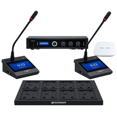 Sistem GONSIN pentru conferințe – pachet complet wireless