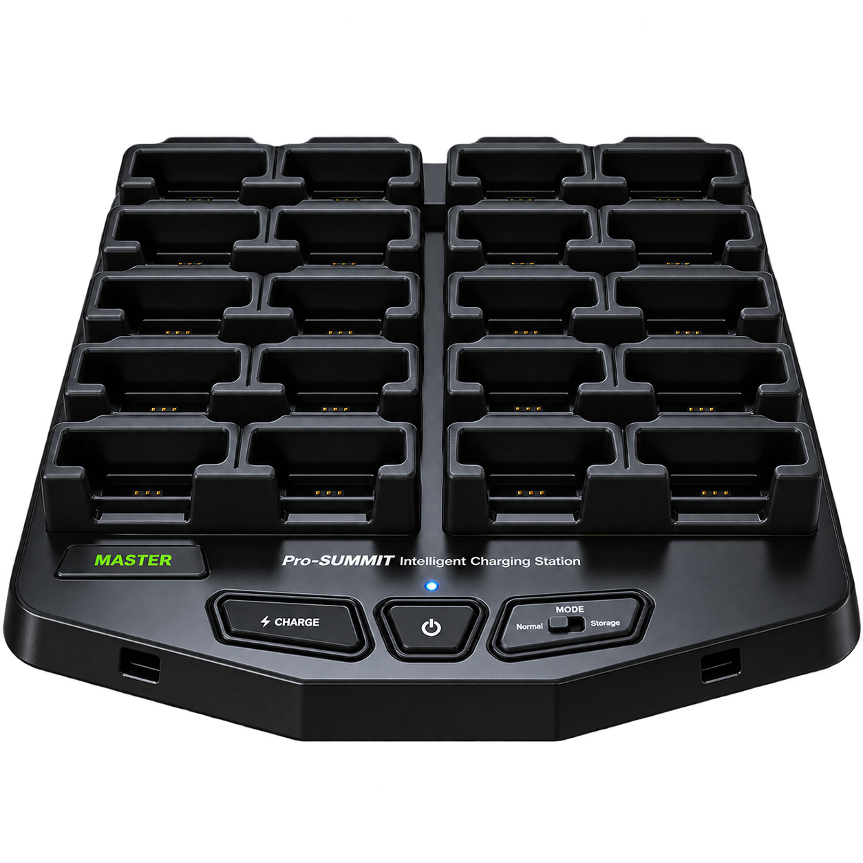 Stație inteligentă de încărcare 20 sloturi cu funcție Clone & Power Pro-SUMMIT (BC-20P)