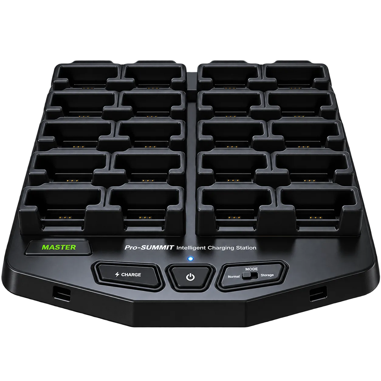 Stație inteligentă de încărcare 20 sloturi cu funcție Clone & Power Pro-SUMMIT (BC-20P)
