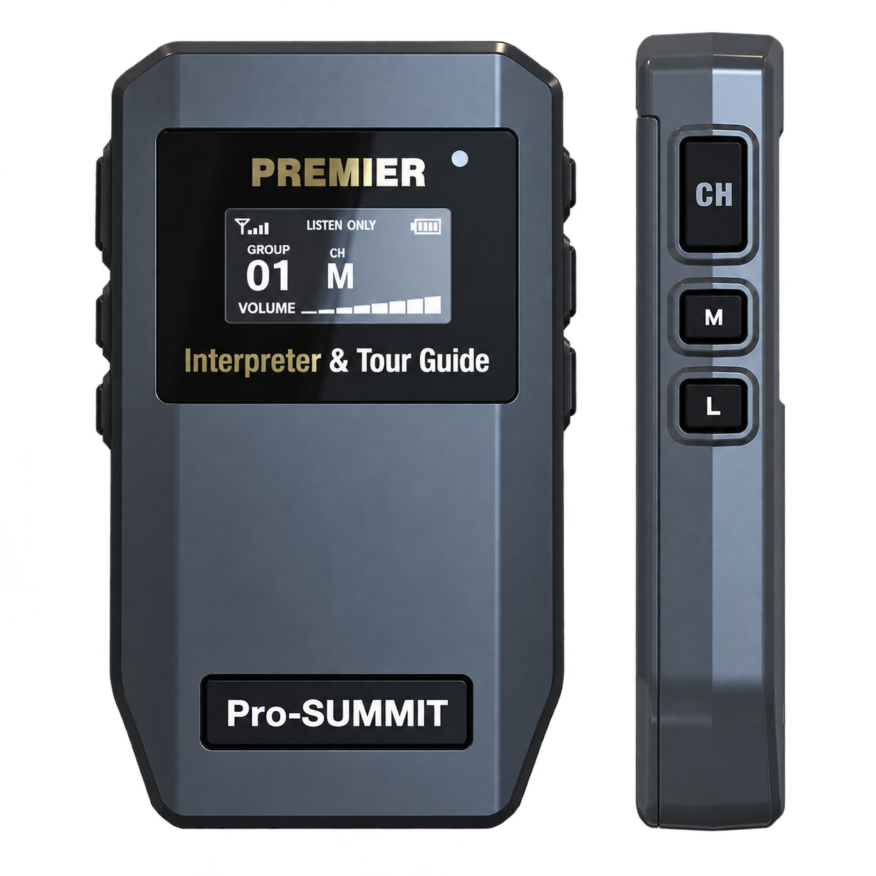 Receptor audio wireless pentru ascultători Pro-SUMMIT (PS-2.4LF)