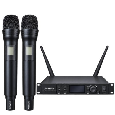 Sistem de microfon wireless UHF profesional Gonsin GX-U302A-X